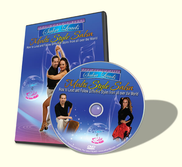 Image of the DVD cover of Multi Style Salsa